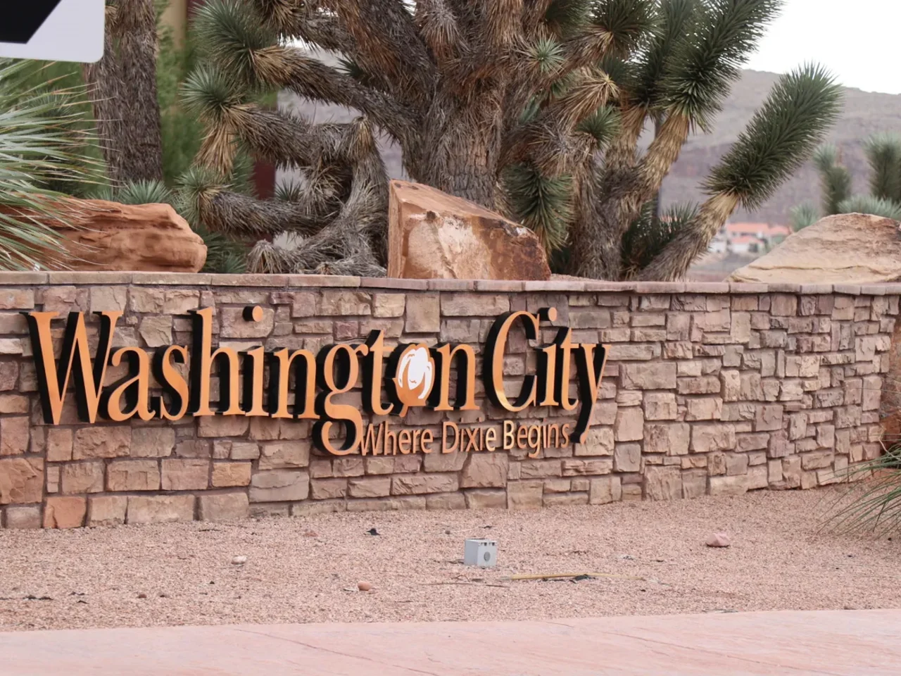 Washington City welcome sign in Washington, Utah near local Medicare plan review services from Frontline Mutual Medicare